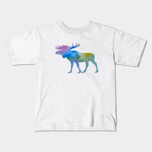 Moose art Kids T-Shirt